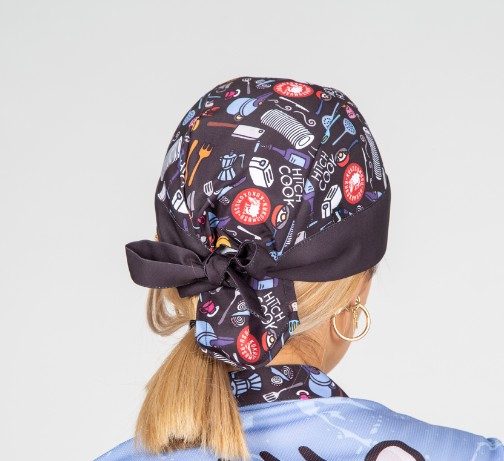 GORROS CON TIRAS MICROFIBRA ESTAMPADOS